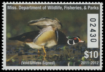 Picture of 2011 Mississippi Duck Stamp