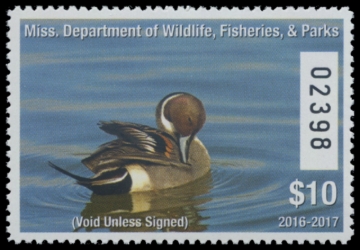 Picture of 2016 Mississippi Duck Stamp