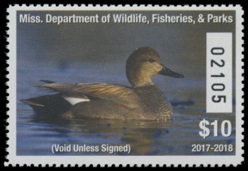 Picture of 2017 Mississippi Duck Stamp
