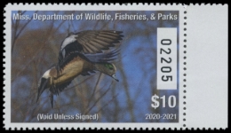 Picture of 2020 Mississippi Duck Stamp