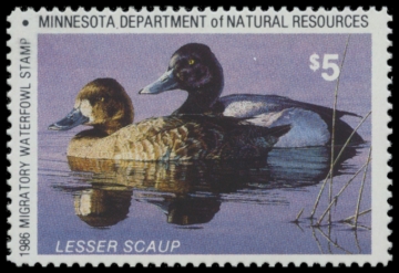Picture of 1986 Minnesota Duck Stamp