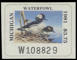 Picture of 1981 Michigan Duck Stamp