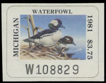 Picture of 1981 Michigan Duck Stamp