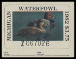 Picture of 1982 Michigan Duck Stamp