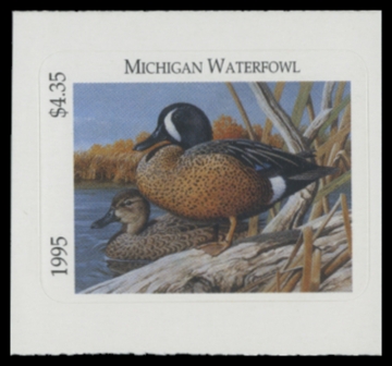 Picture of 1995 Michigan Duck Stamp
