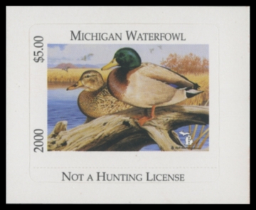 Picture of 2000 Michigan Duck Stamp
