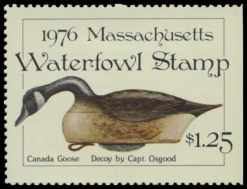 Picture of 1976 Massachusetts Duck Stamp