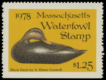 Picture of 1978 Massachusetts Duck Stamp