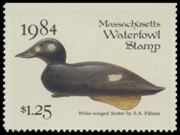 Picture of 1984 Massachusetts Duck Stamp