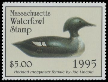 Picture of 1995 Massachusetts Duck Stamp
