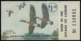 Picture of 1975 Maryland Duck Stamp