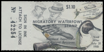 Picture of 1980 Maryland Duck Stamp