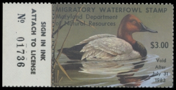 Picture of 1982 Maryland Duck Stamp