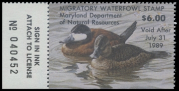 Picture of 1988 Maryland Duck Stamp