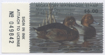 Picture of 1987 Maryland Duck Stamp
