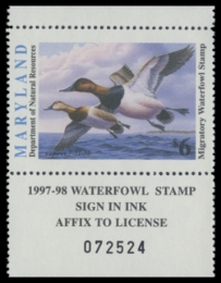 Picture of 1997 Maryland Duck Stamp