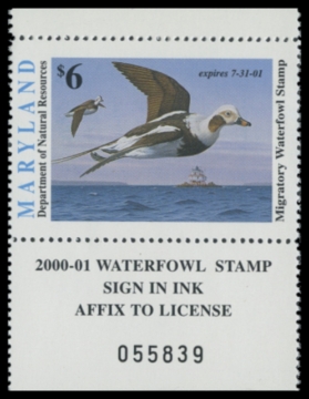 Picture of 2000 Maryland Duck Stamp