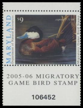 Picture of 2005 Maryland Duck Stamp