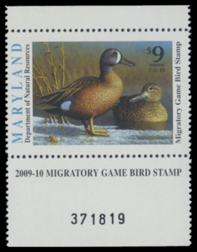 Picture of 2009 Maryland Duck Stamp