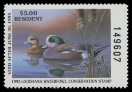 Picture of 1993 Louisiana Duck Stamp