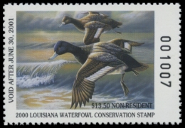 Picture of 2000 Louisiana Duck Stamp
