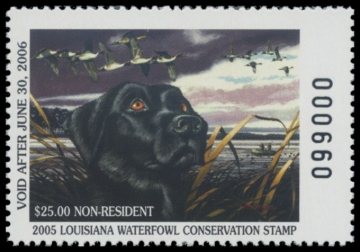Picture of 2005 Louisiana Duck Stamp