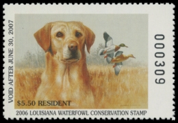 Picture of 2006 Louisiana Duck Stamp