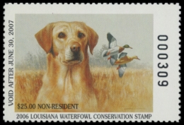 Picture of 2006 Louisiana Duck Stamp