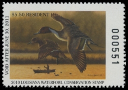 Picture of 2010 Louisiana Duck Stamp