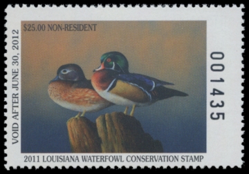 Picture of 2011 Louisiana Duck Stamp