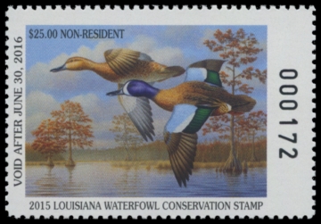 Picture of 2015 Louisiana Duck Stamp