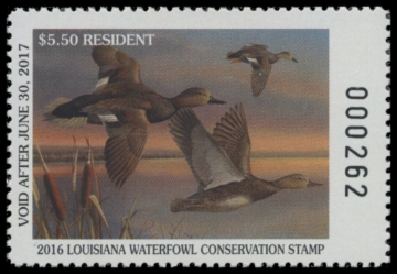 Picture of 2016 Louisiana Duck Stamp