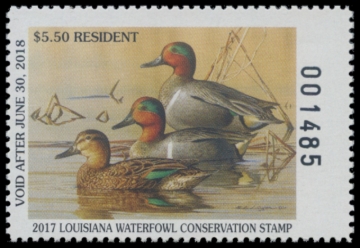 Picture of 2017 Louisiana Duck Stamp