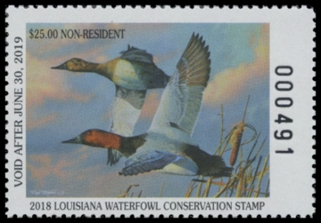Picture of 2018 Louisiana Duck Stamp