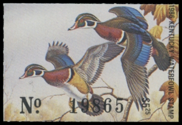 Picture of 1986 Kentucky Duck Stamp