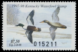 Picture of 1997 Kentucky Duck Stamp