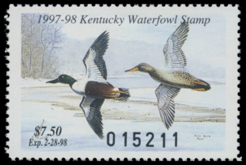 Picture of 1997 Kentucky Duck Stamp