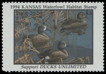 Picture of 1994 Kansas Duck Stamp
