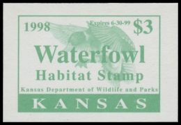 Picture of 1998 Kansas Duck Stamp
