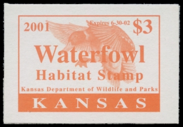 Picture of 2001 Kansas Duck Stamp