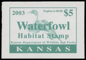 Picture of 2003 Kansas Duck Stamp