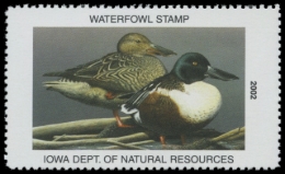 Picture of 2002 Iowa Duck Stamp