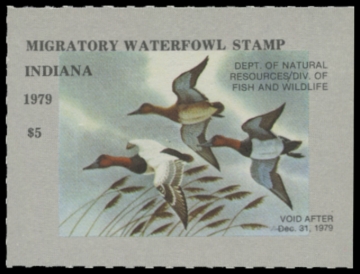 Picture of 1979 Indiana Duck Stamp