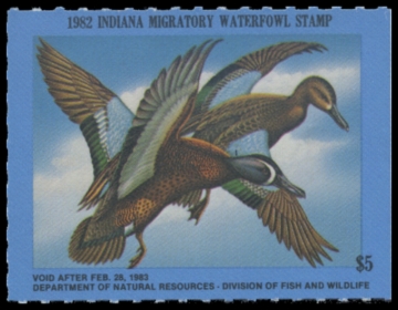 Picture of 1982 Indiana Duck Stamp