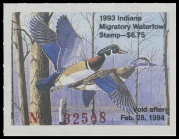 Picture of 1993 Indiana Duck Stamp