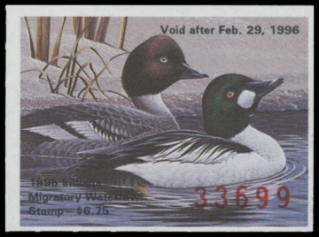 Picture of 1995 Indiana Duck Stamp