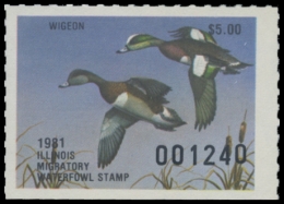 Picture of 1981 Illinois Duck Stamp