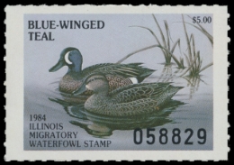 Picture of 1984 Illinois Duck Stamp