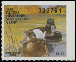 Picture of 1989 Illinois Duck Stamp