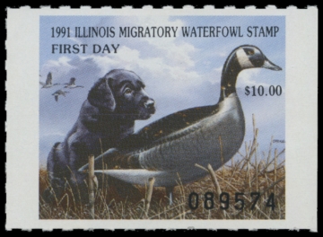 Picture of 1991 Illinois Duck Stamp